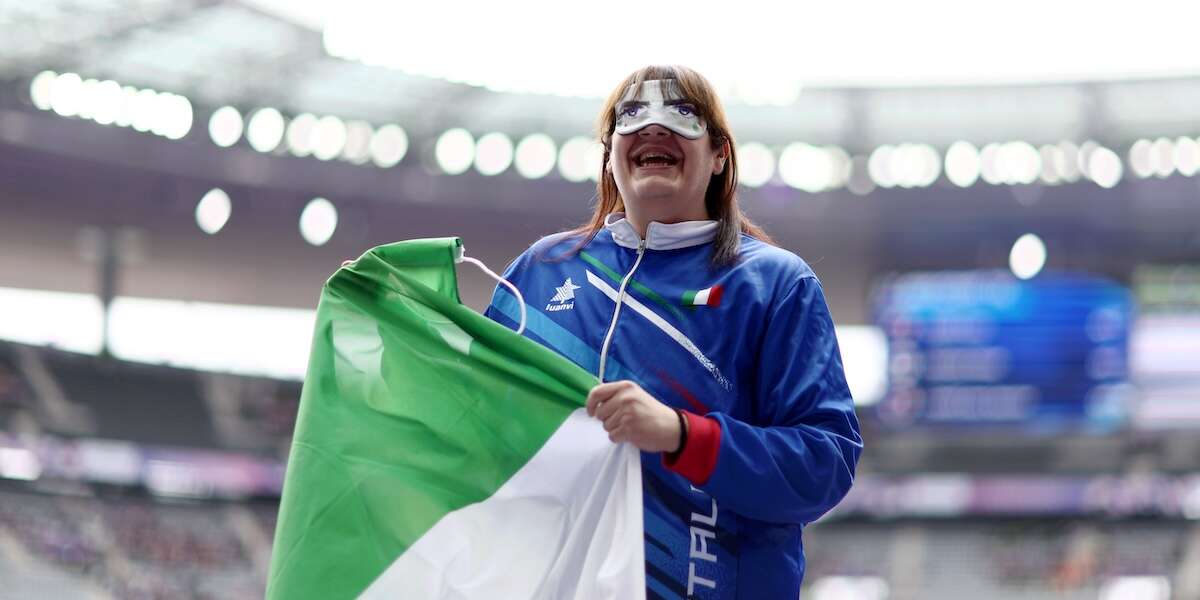 Assunta Legnante ha vinto la medaglia d’oro nel getto del peso F11 alle Paralimpiadi