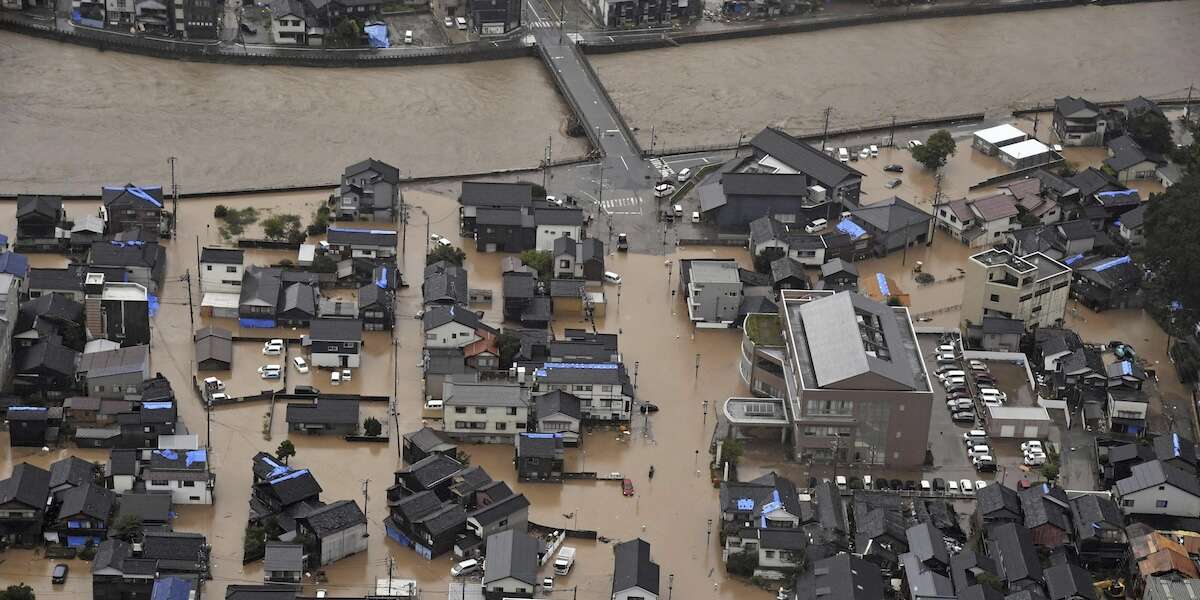 Una persona è morta e altre sono disperse a causa delle alluvioni nella zona del Giappone colpita dal forte terremoto di gennaio