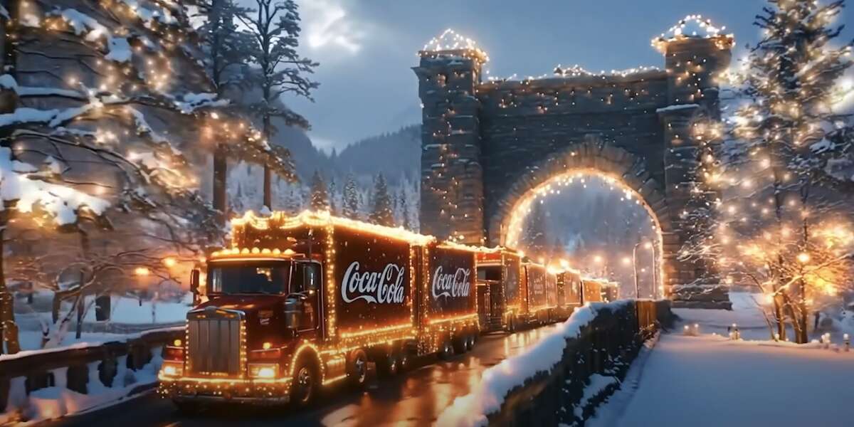 Gli spot natalizi della Coca-Cola fatti con l’AI non sono piaciutiSono ispirati a una popolarissima campagna pubblicitaria del 1995, ma per molti il risultato è inquietante