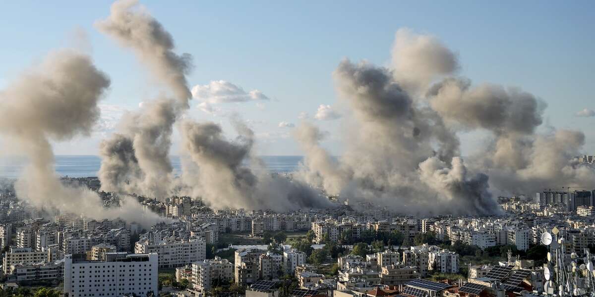 Israele ha compiuto un grosso attacco su Beirut