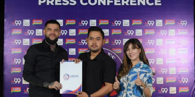 Liga 1: Presiden Arema FC Beberkan Alasan dan Proses Perekrutan Diego Michiels