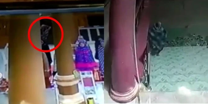 Bergaya Ninja, Pria Bejat Ini Lecehkan Wanita Sedang Sholat di Masjid