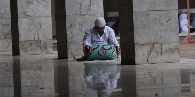 Masjid Istiqlal Belum Gelar Salat Jumat