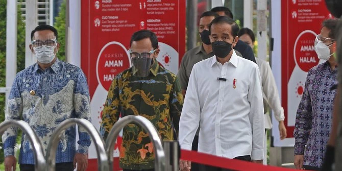 Kasus Positif Covid-19 Melonjak, Presiden Jokowi Ingatkan Prokes dan Vaksinasi