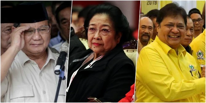 LSI Denny JA: Megawati, Prabowo hingga Airlangga King dan Queen Maker Pilpres 2024