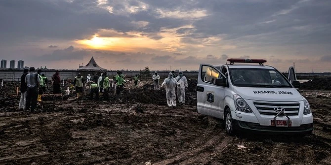 Tiga Hektar Lahan TPU Rorotan Siap untuk Pemakaman Korban Covid-19