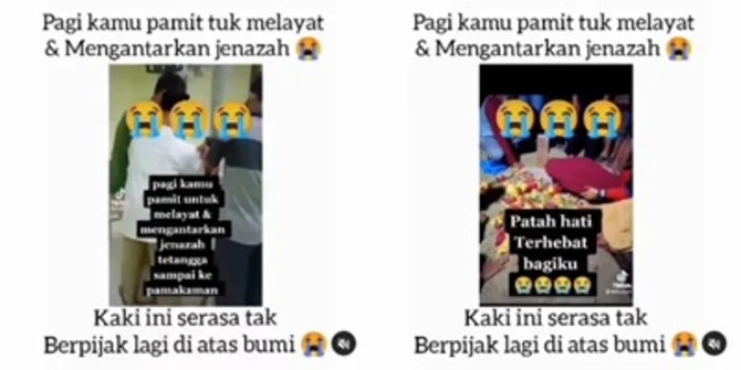 Bukti Ajal Tak Ada yang Tahu, Pria Ini Diantar ke Pemakaman Usai Izin Melayat
