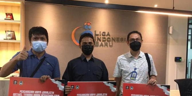 Bola.com dan Liputan6.com Raih Penghargaan pada Lomba Pemberitaan Piala Menpora 2021