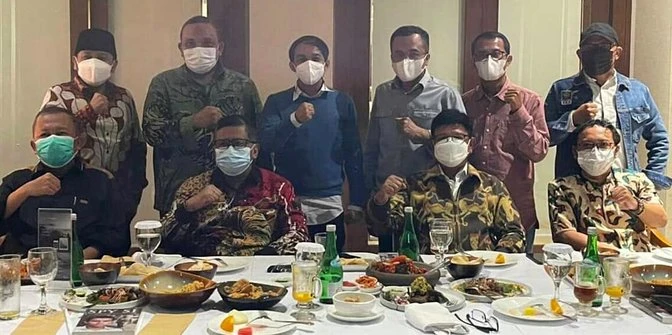 Reuni Sekjen TKN Jokowi-Ma'ruf Bangun Komitmen Tak Bikin Kegaduhan Politik