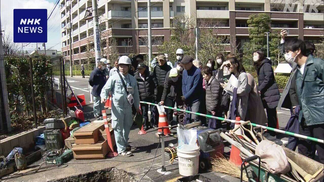 さいたま市が水道管工事の見学会 “維持管理に関心高まる”