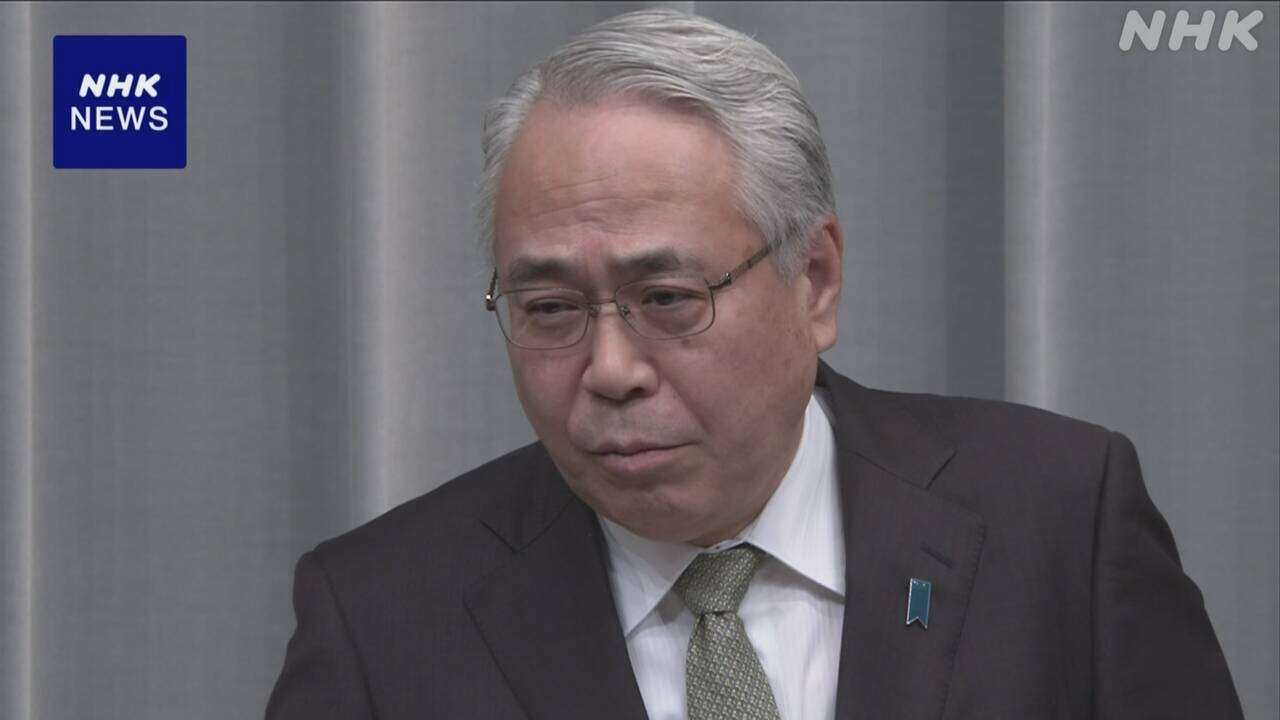 官房長官の定例記者会見 事務担当の副長官が代行 14年ぶり