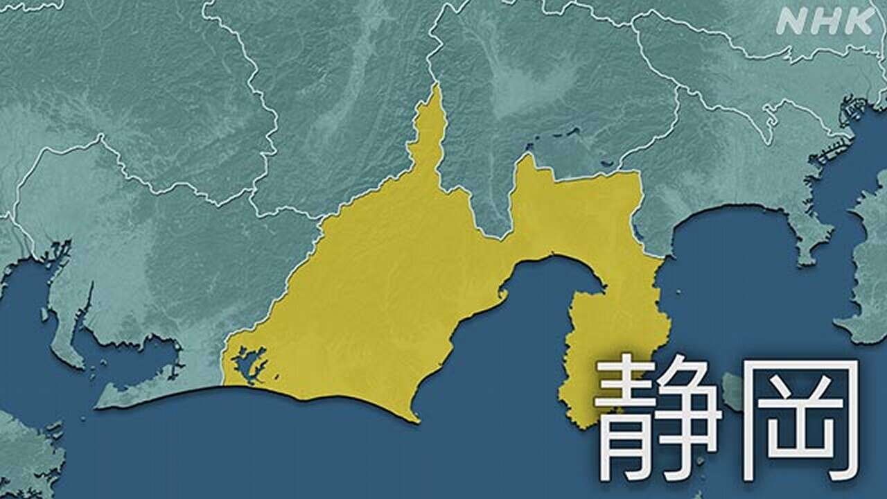 静岡 掛川 路上で倒れていた40代とみられる男性死亡 熱中症か