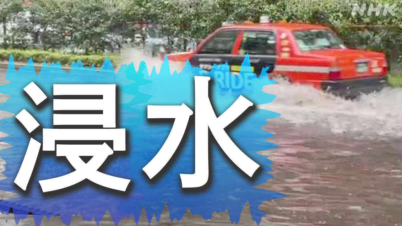 麻布十番も代々木も…都市部で冠水 あなたの町の浸水リスクは