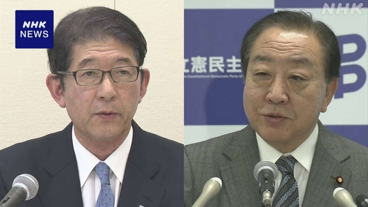 自民 高鳥元衆議院議員 立憲 野田代表を告訴 選挙の演説めぐり