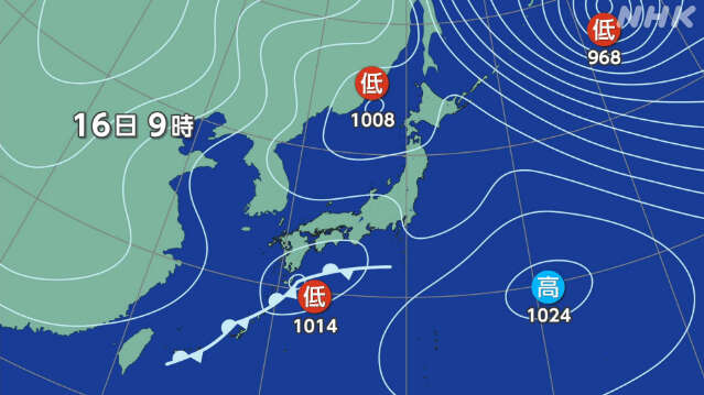 来週 再び強い寒気 日本海側を中心に荒天 大雪のおそれ