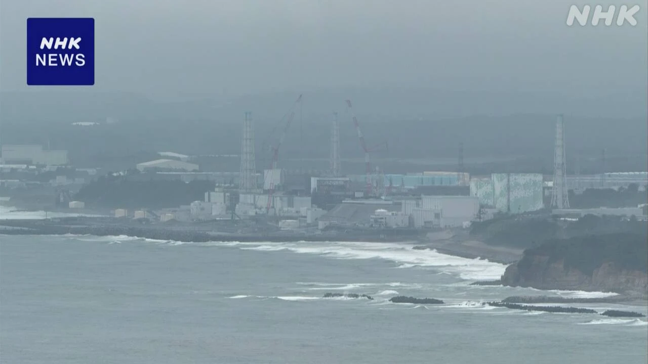 福島第一原発 核燃料デブリの本格取り出し 2030年代後半以降に