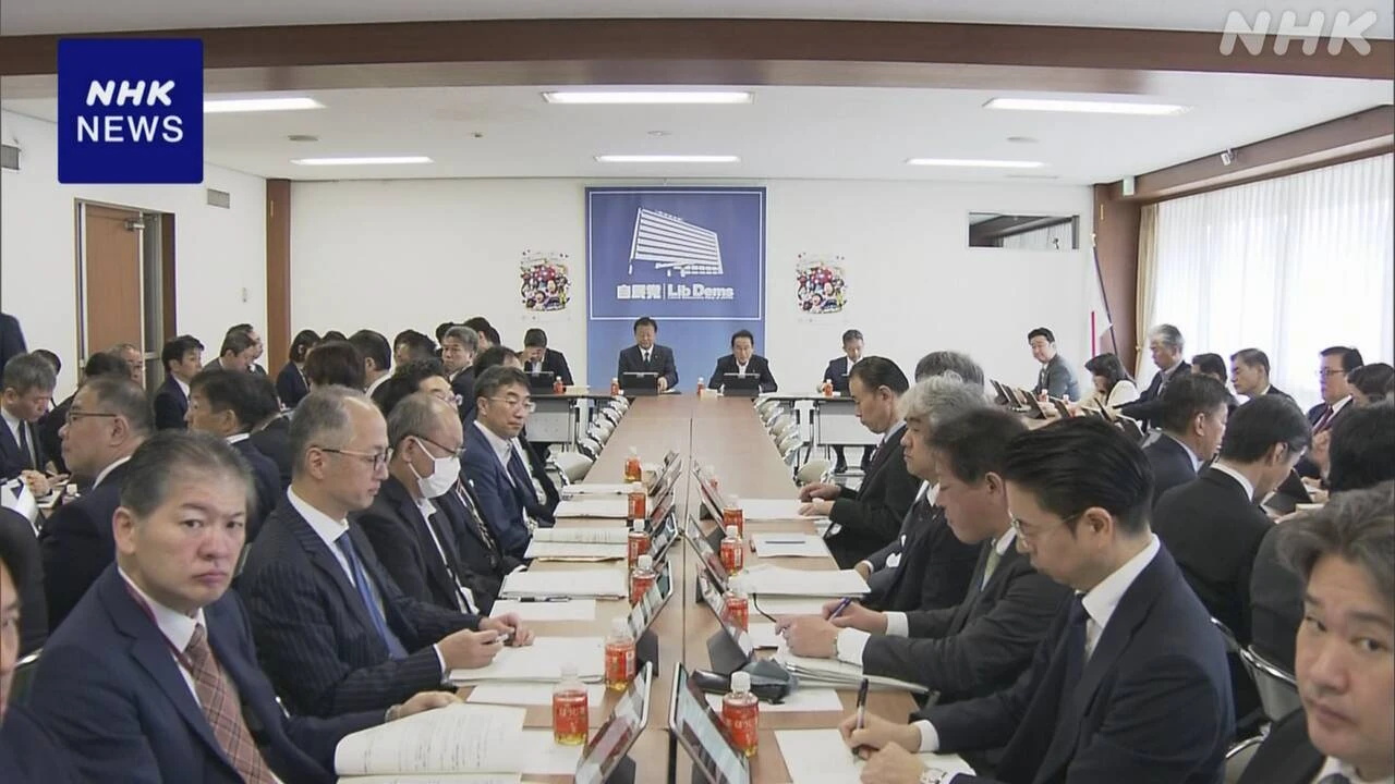 自民 新しい資本主義実行本部“物価高で公定価格引き上げを”