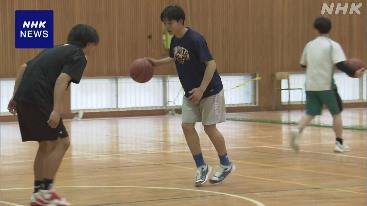 石川 輪島の高校 練習場所の利用限られる中 部活動再開