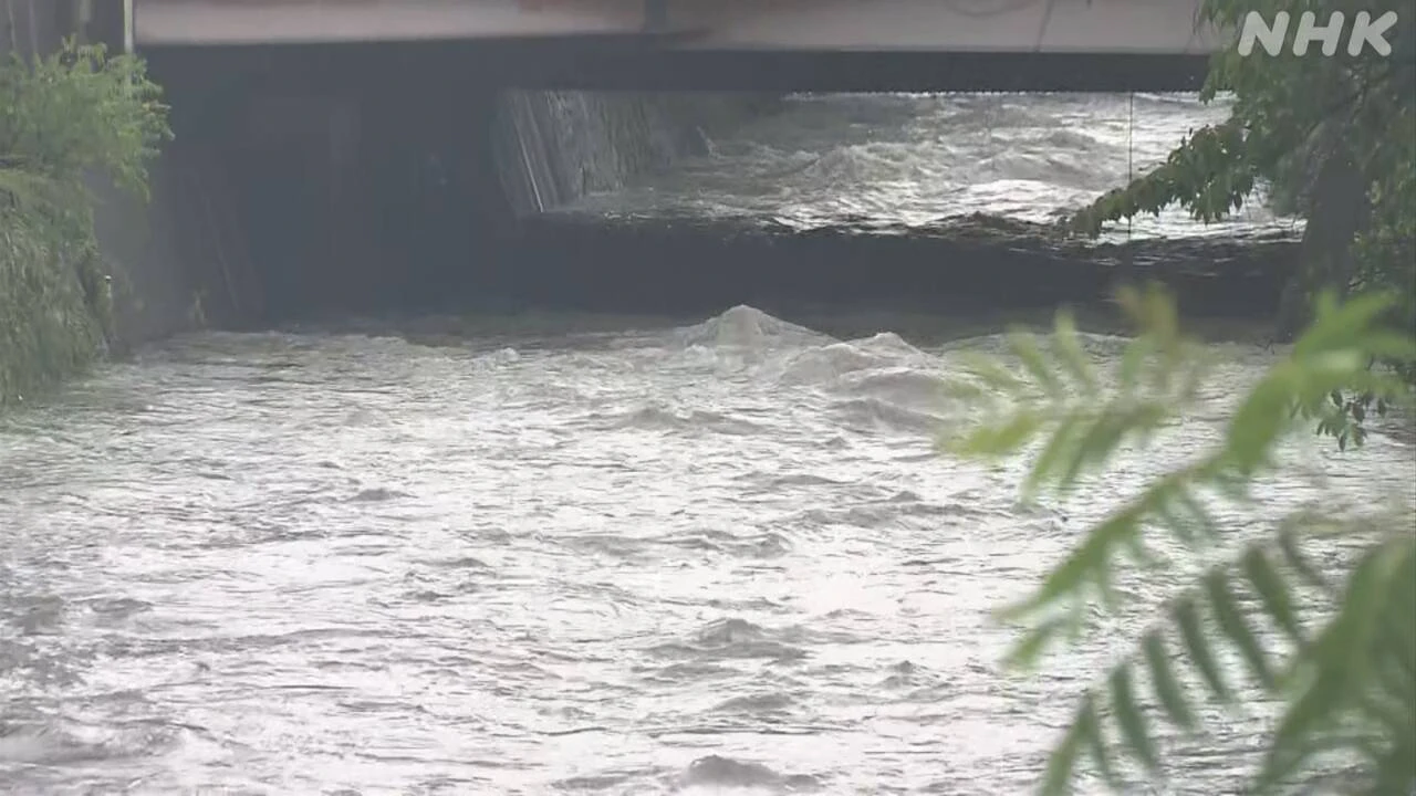 京都 記録的大雨 相次ぐ 西～東日本 低い土地の浸水に厳重警戒