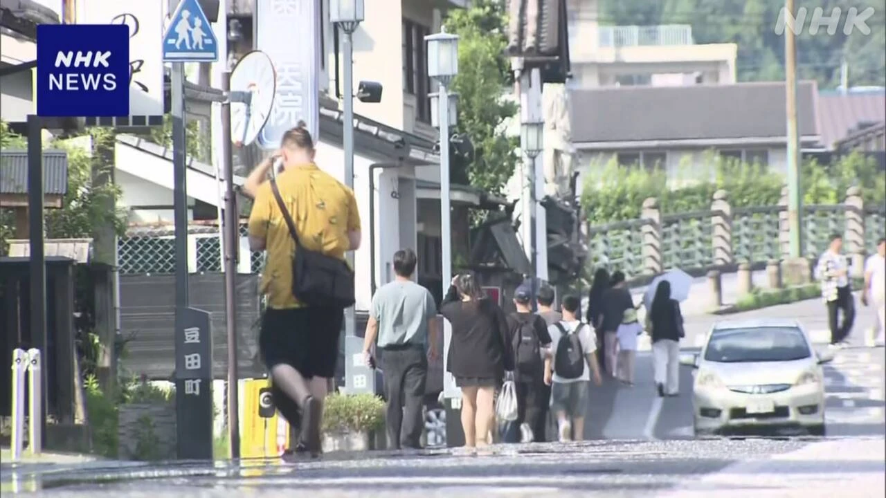 大分 日田 ことし62日目の猛暑日 国内の年間最多日数に並ぶ