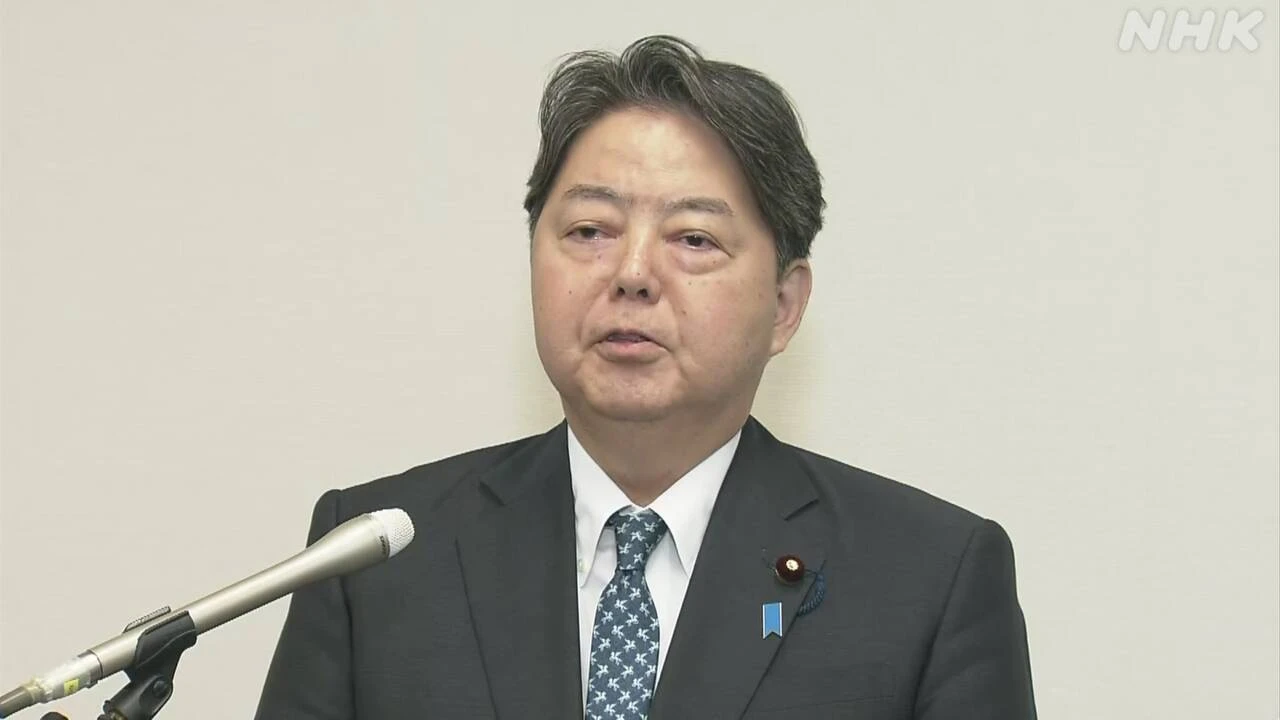 自民総裁選 林官房長官が立候補の意向を表明
