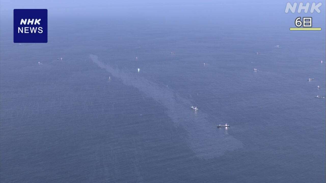 茨城 鹿島港沖“海底に物体反応” 事故で転覆した漁船の可能性