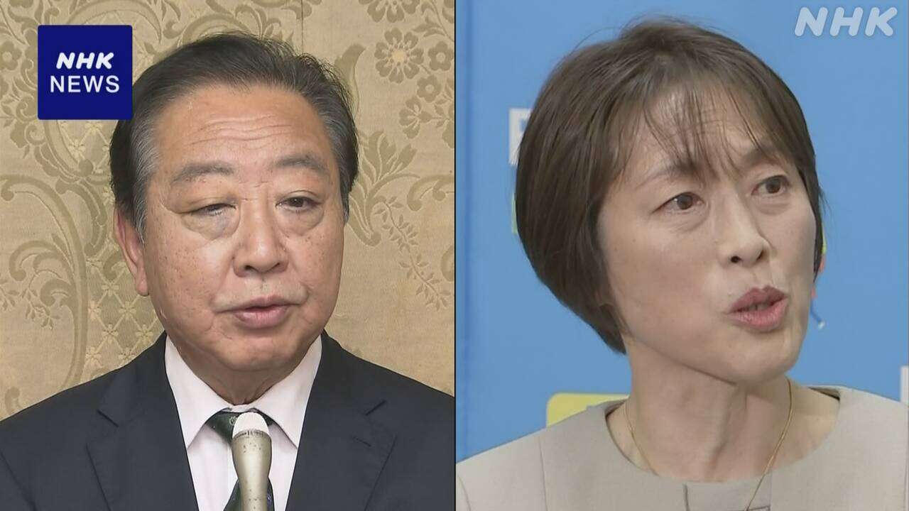 首相指名選挙めぐり立民と共産が党首会談