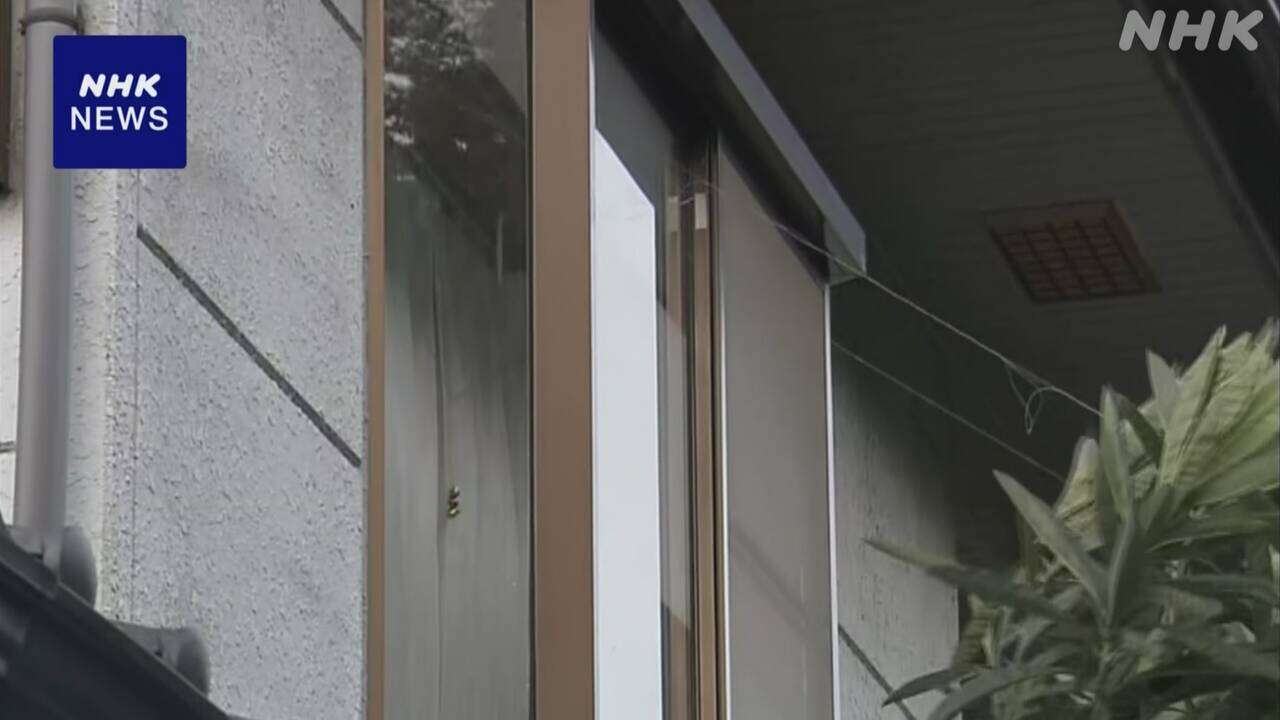 東京 三鷹 住宅に複数の男押し入り 住人に暴行も抵抗され逃走