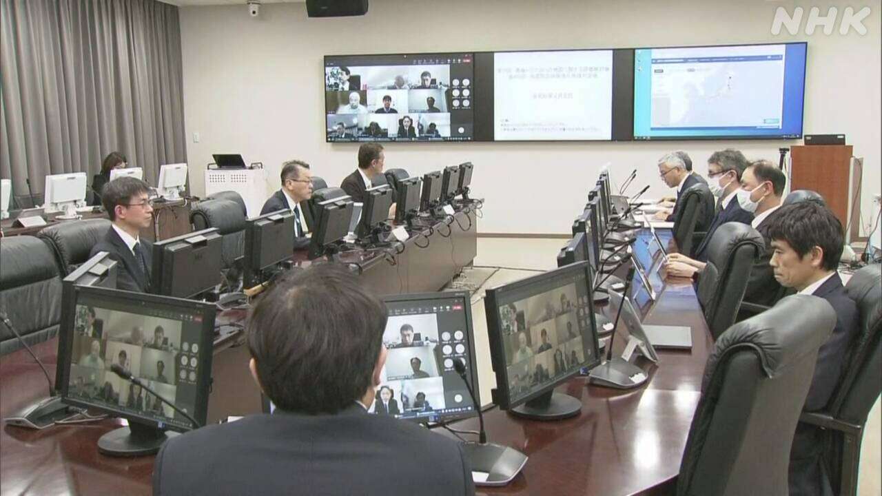 南海トラフ巨大地震の評価検討会 “特段の変化観測されず”