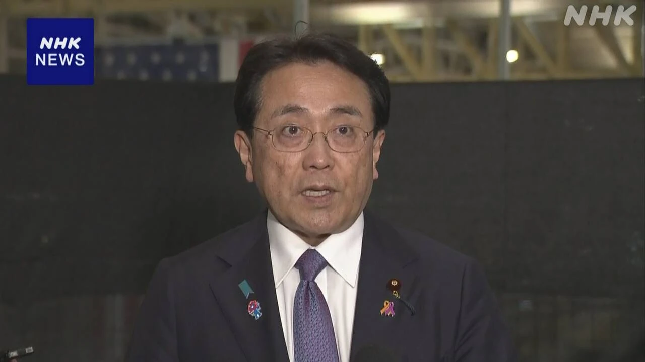 赤澤経済再生相ワシントン到着“早期に自動車関税引き下げを”