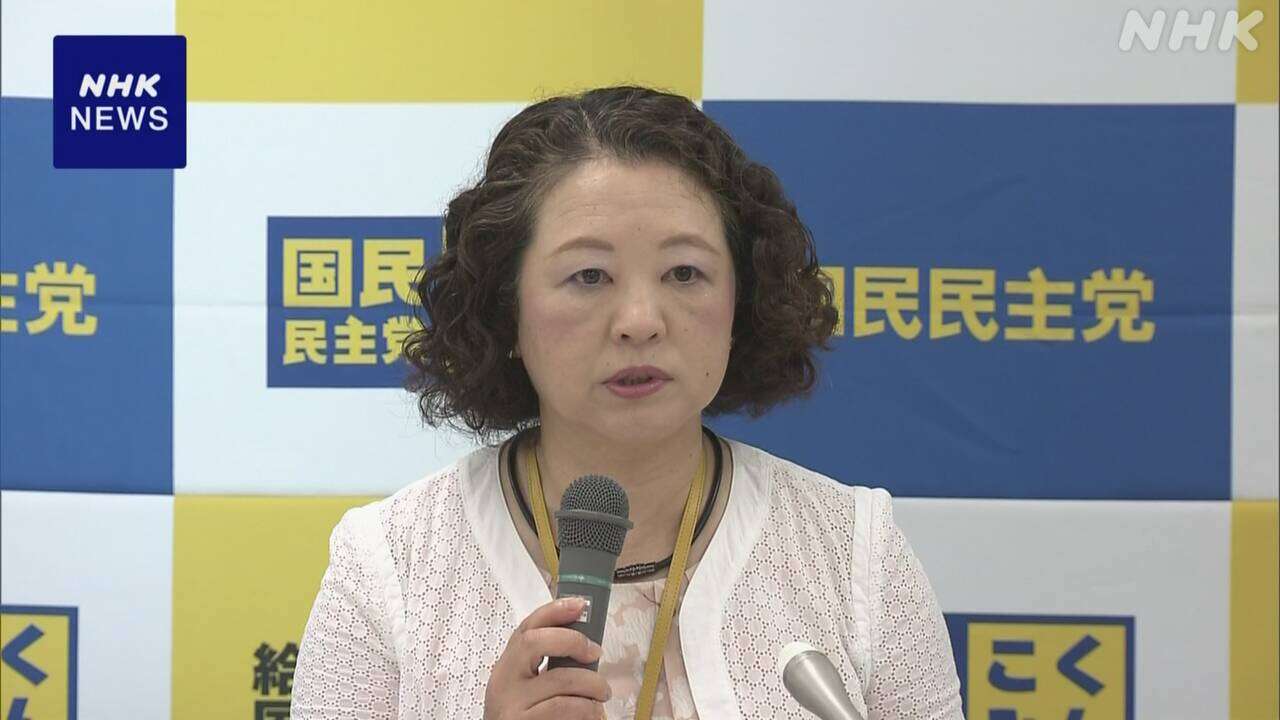 連合 芳野会長 “衆院選へ 国民と立民との3者の連携強化を”