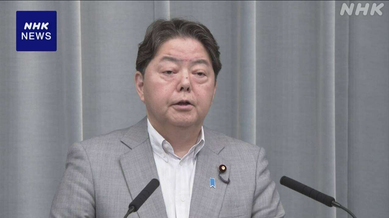 衆院解散の可能性“岸田首相の述べた考えに尽きる”林官房長官