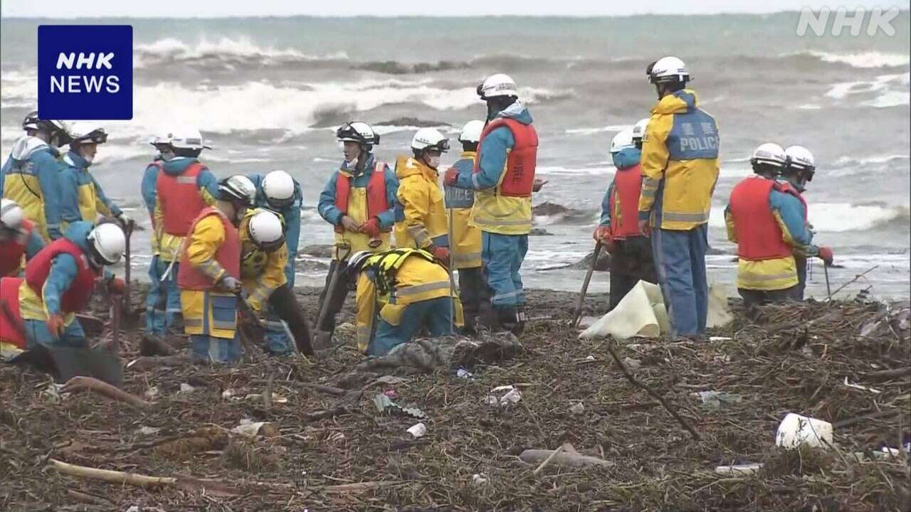 石川 記録的大雨で安否不明の31歳女性 輪島と能登町で捜索続く