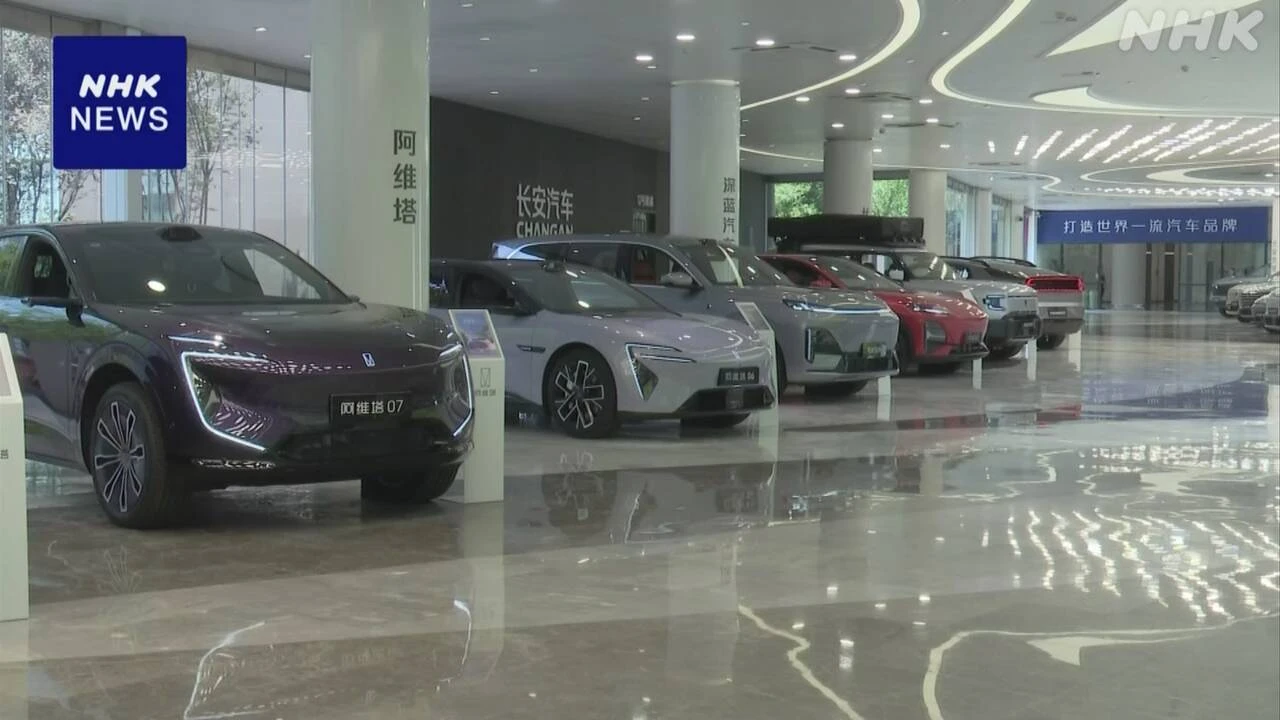 中国 5月の新車販売台数 前年同月比11.2％増 EVなど販売が好調
