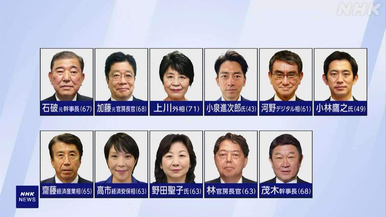 自民党総裁選 石破氏も今週中に立候補表明へ調整 動き本格化