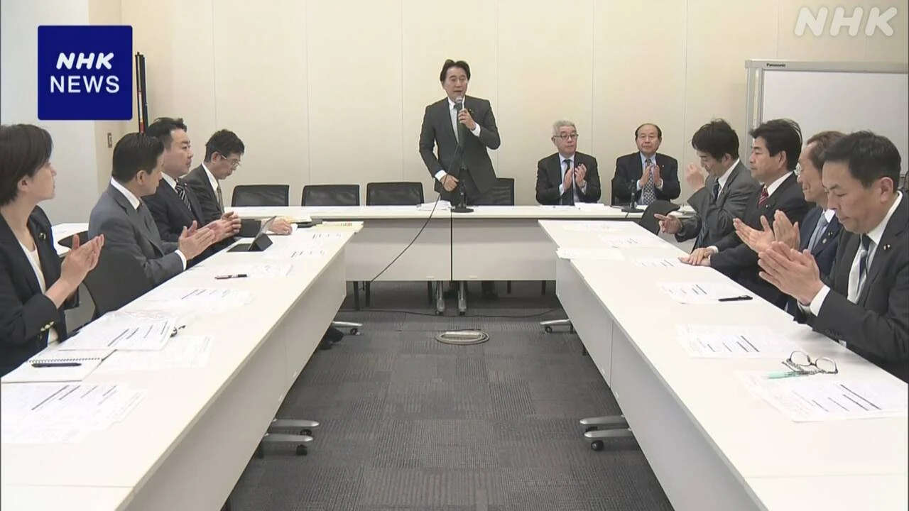 立民 有志議員 “消費税率5％に引き下げ” 執行部に申し入れへ