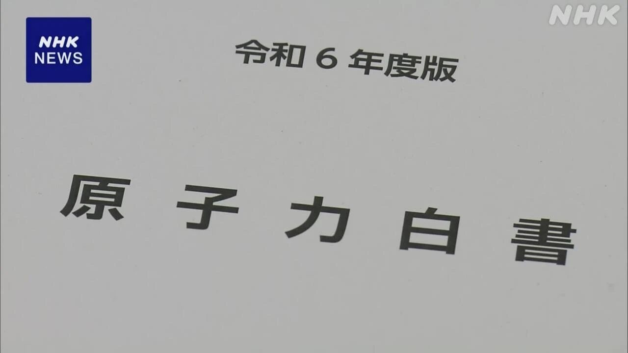ことしの原子力白書 “課題は人材確保” 政府に積極対策求める