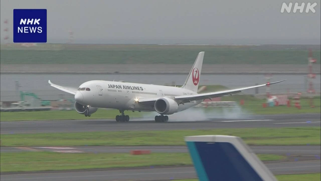 ドーハに向かった日本航空 羽田に引き返す 空域閉鎖の影響で