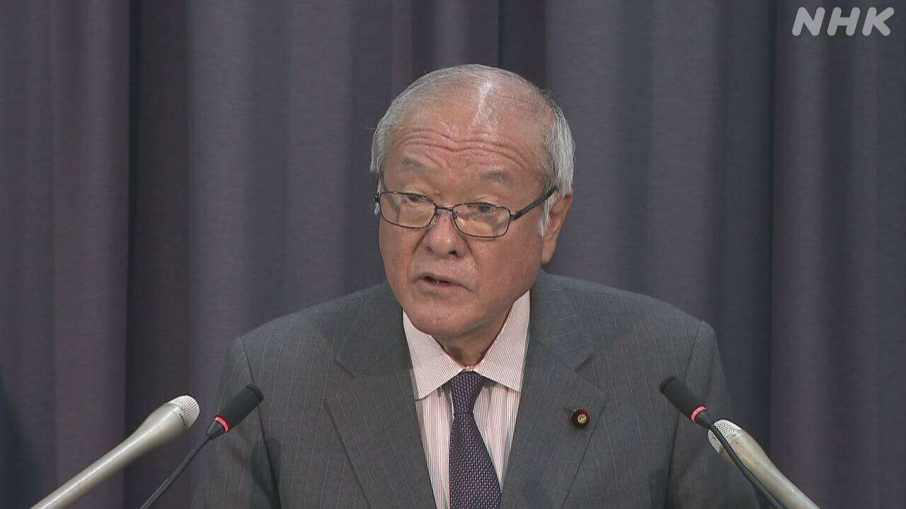 自民役員人事 総務会長に鈴木財務相 石破新総裁が意向固める