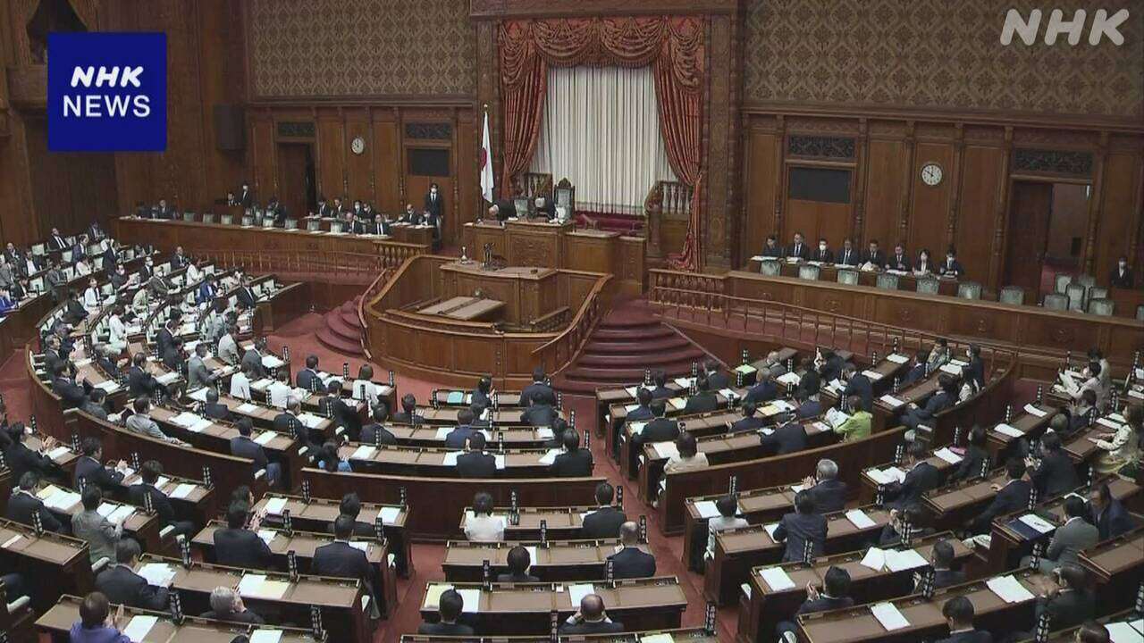 「育成就労制度」出入国管理法など改正案 参議院で審議始まる