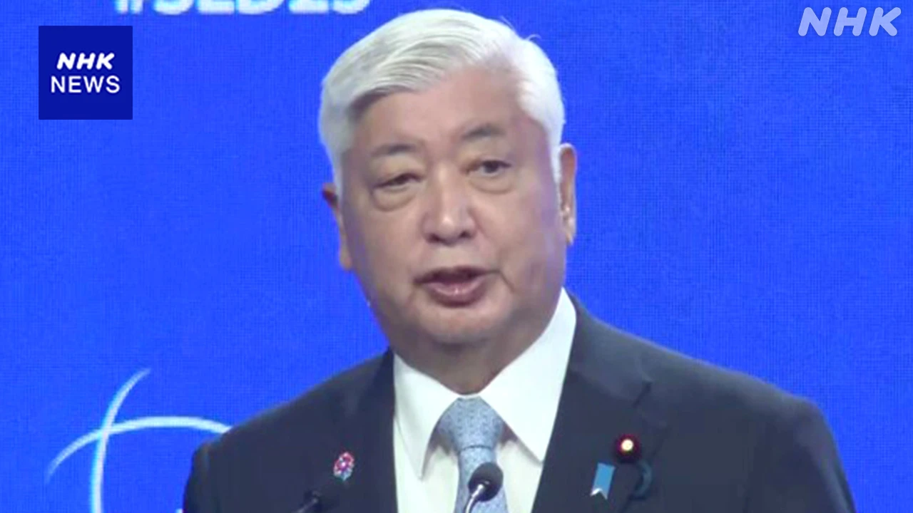 アジア安保会議 中谷防衛相“協力強化を” 米高官は中国を非難