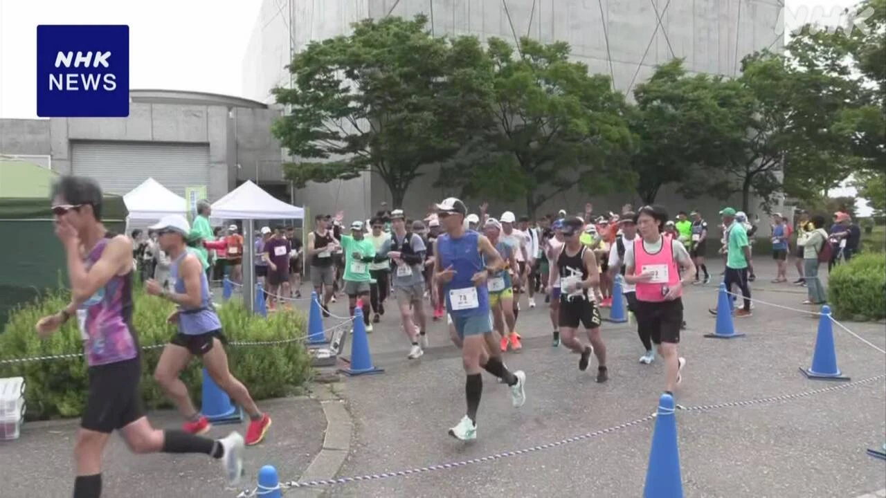 石川 珠洲 市民ランナーのマラソン大会 規模縮小し6年ぶり開催