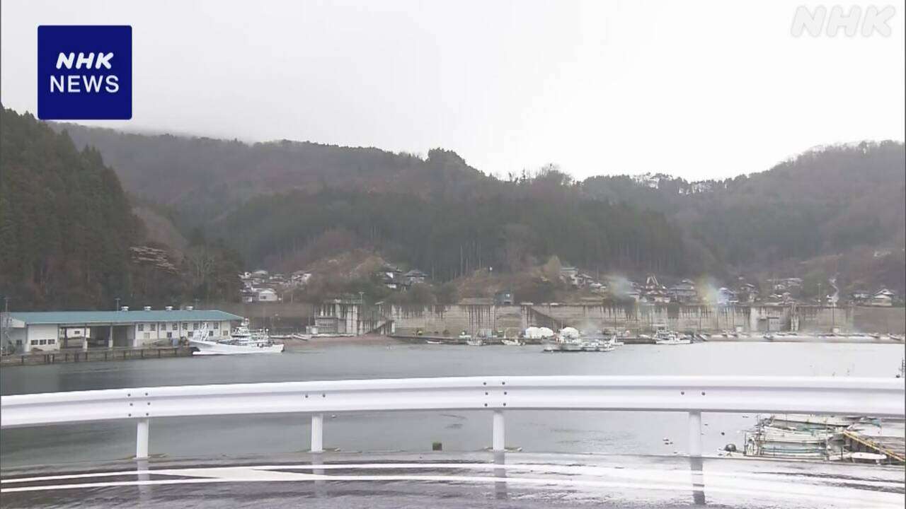 大船渡の山林火災 雨降るも “鎮火宣言まだ時間かかる見通し”