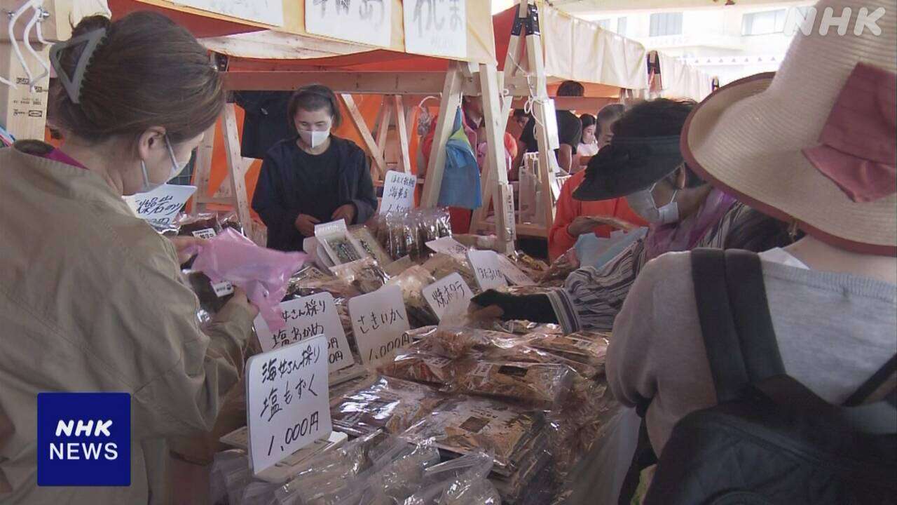 能登半島地震 大型連休に合わせ輪島から金沢に「出張朝市」