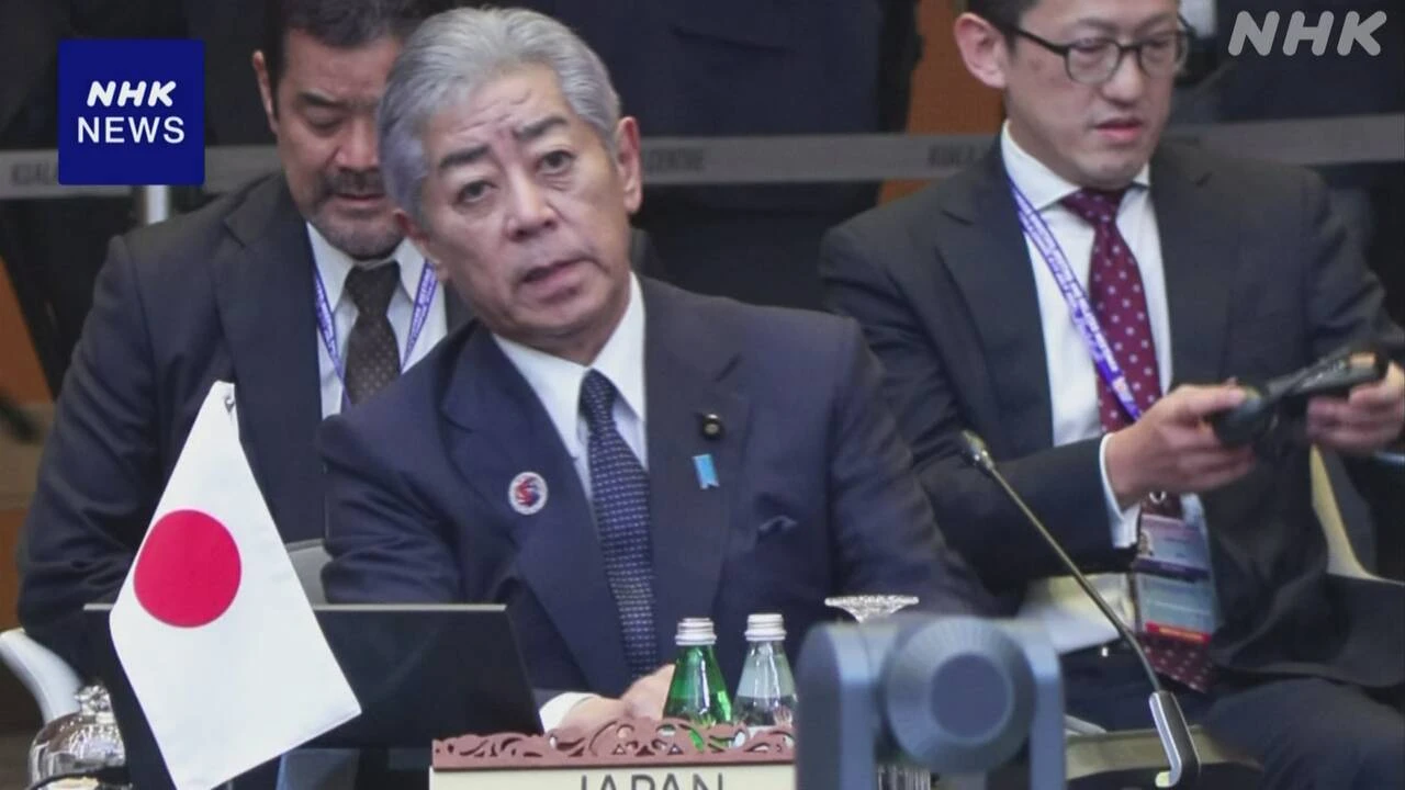 ARF閣僚会合 岩屋外相“北朝鮮の完全な非核化へ各国と連携を”