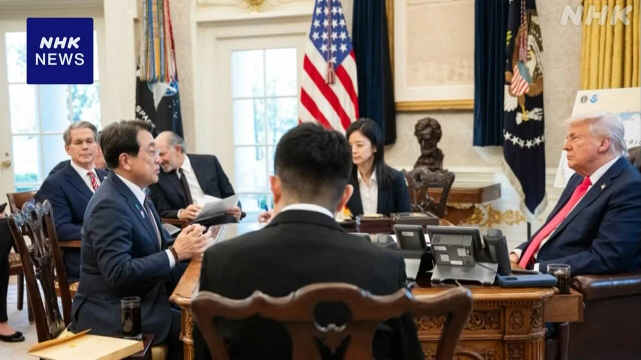 関税見直し 米「特別扱いできず」 経済再生相 強く求める考え