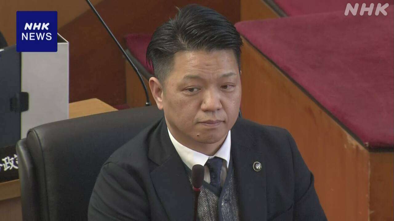 大阪 岸和田 永野市長に再び不信任案可決 きょう付けで失職