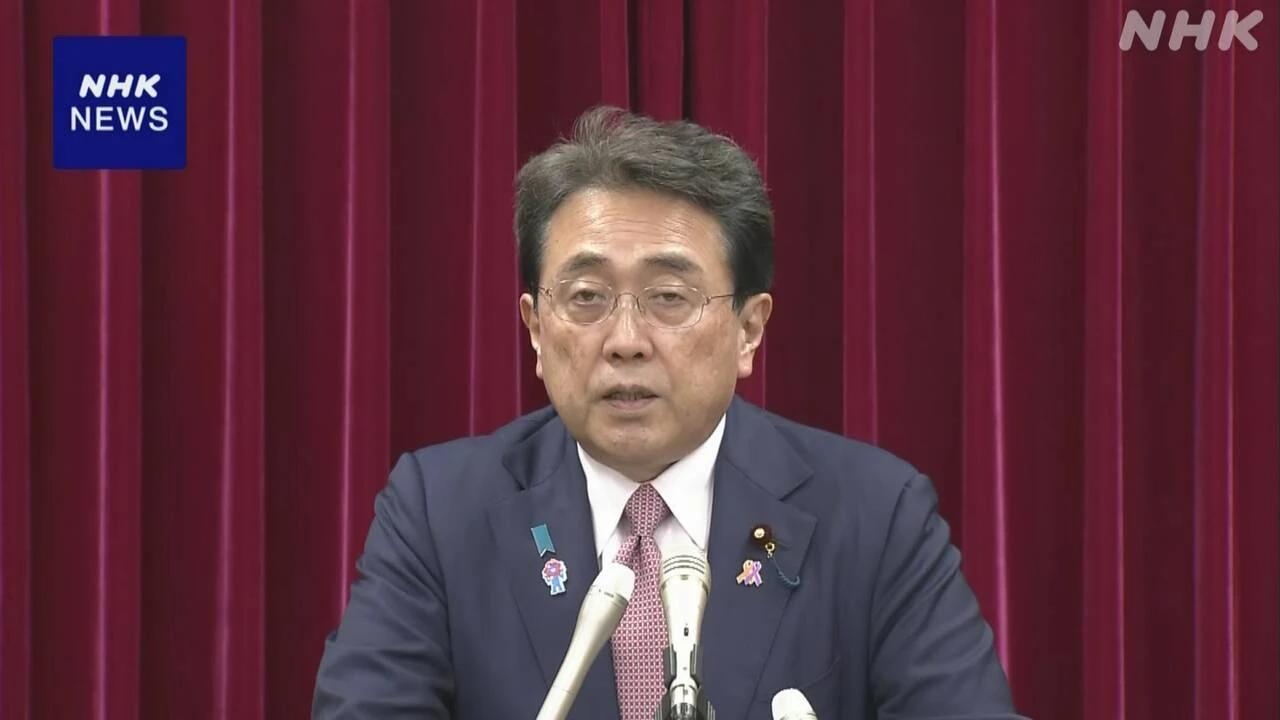 米関税措置“事務レベルで調整つきしだい訪米”赤澤経済再生相