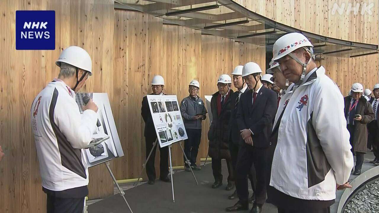 石破首相 大阪・関西万博会場視察 ”成功へ大阪府などと連携”