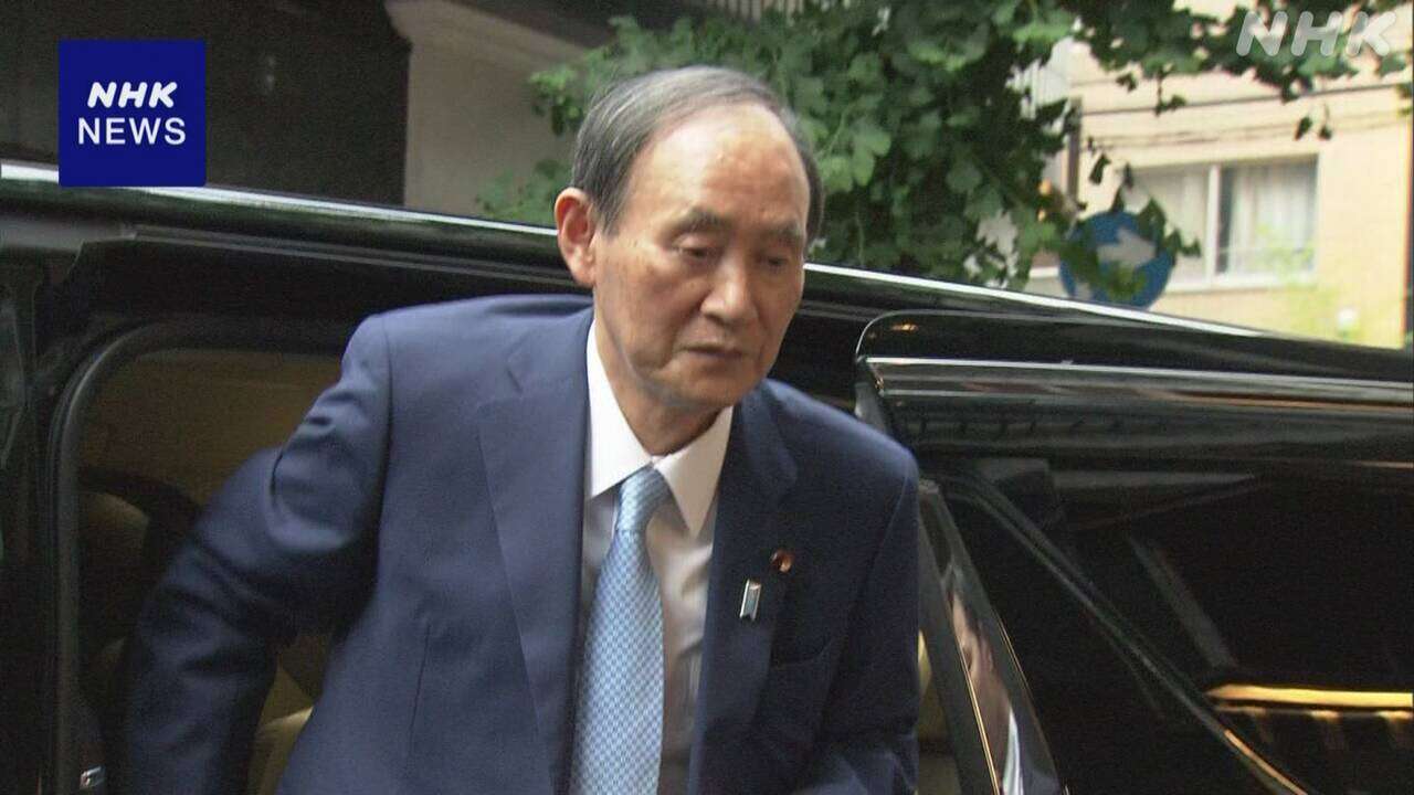 自民 菅前首相 加藤前厚労相や小泉元環境相らと会食